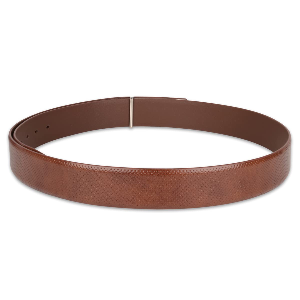 Tommy Hilfiger Men's Leather Casual Belt - Tan - Image 4