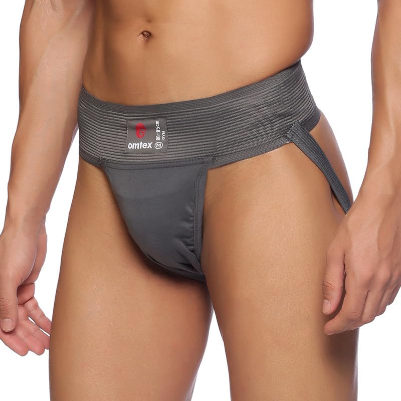 omtex Athletic Gym Supporter Jockstraps - Cotton Stretchable - Image 3