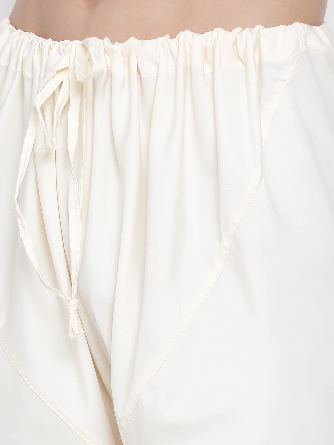 VASTRAMAY Mens Cotton Blend Pyjama - Cream - Image 3