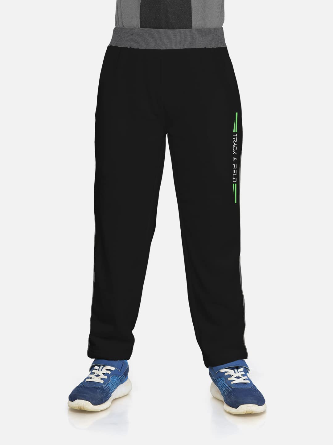 HELLCAT Boys Track Pants - Maroon Grey - Image 5