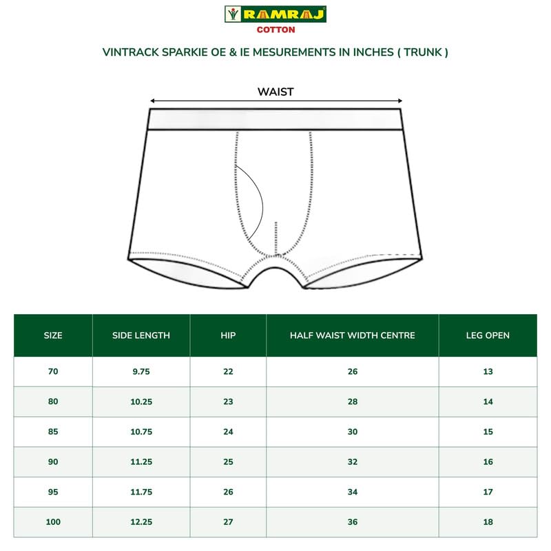 RAMRAJ COTTON Men's Trunks - Cotton Assorted - Image 5