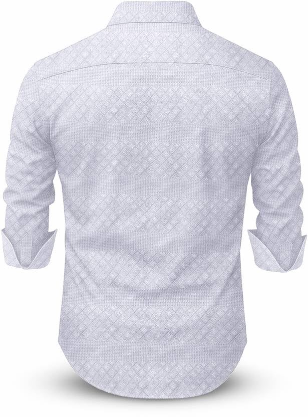 SOLY CLOTHING Men's White Linen Cotton Shirt - Image 2