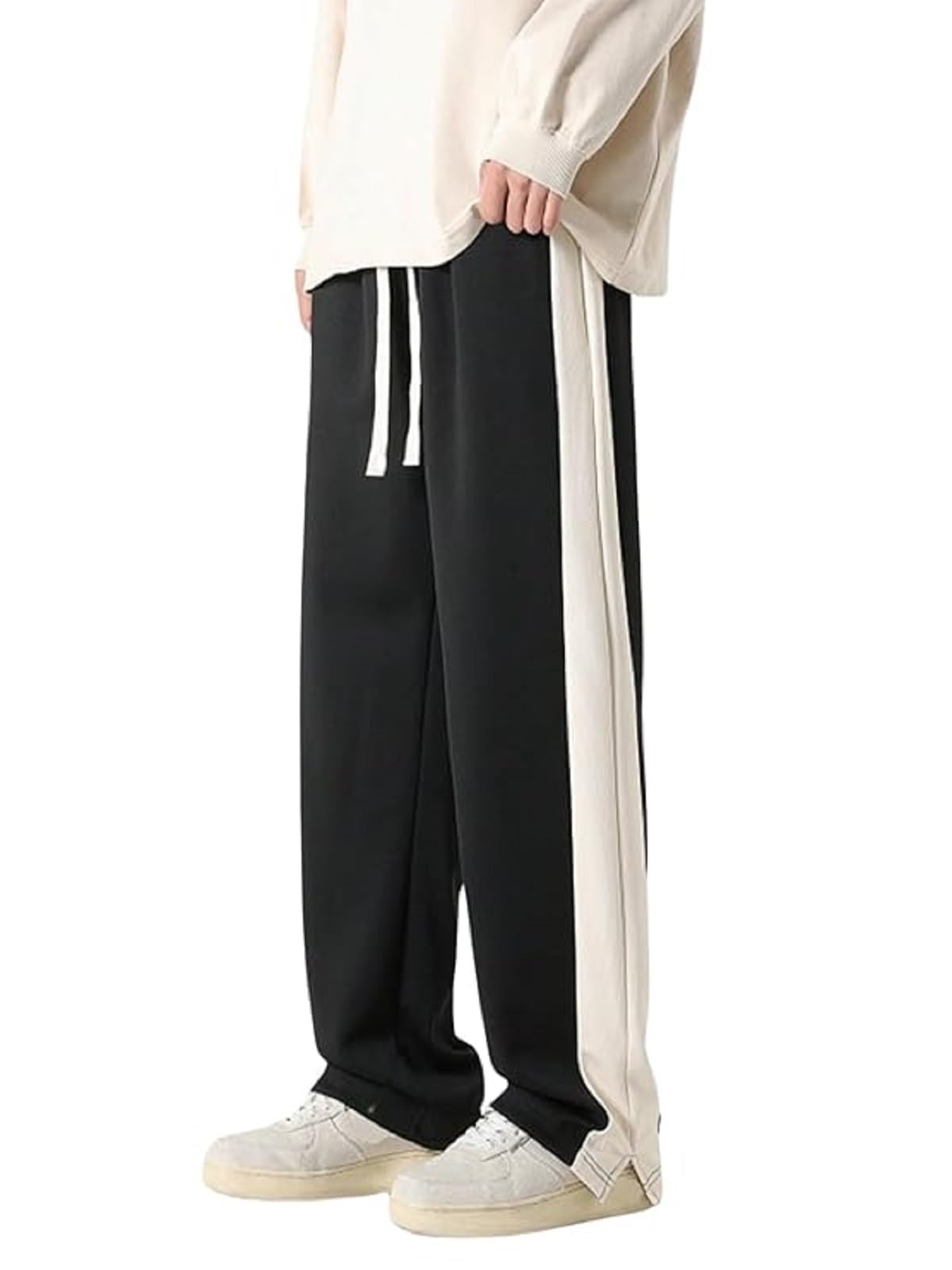 GRECIILOOKS Men's Baggy Track Pant
