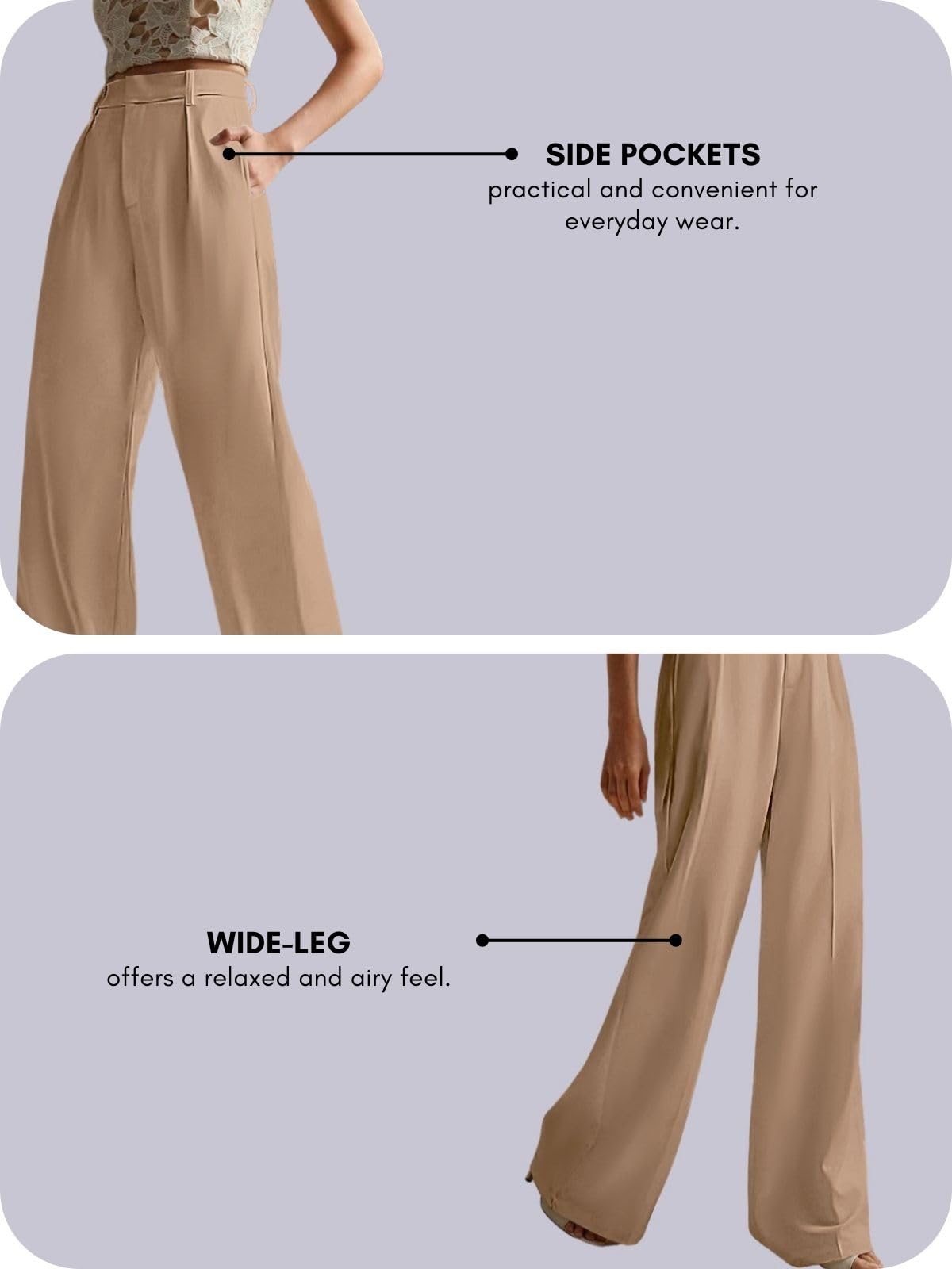 GRECIILOOKS High Waist Trousers for Women - Image 5