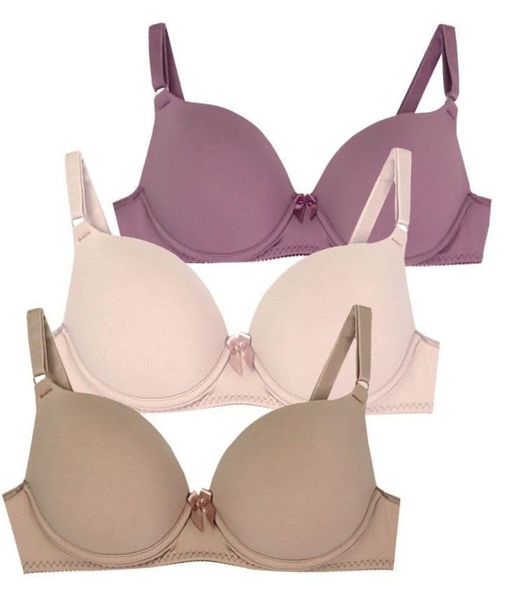 DAVINA FASHIONS Seamless Padded Pushup Bra for Women - Image 4