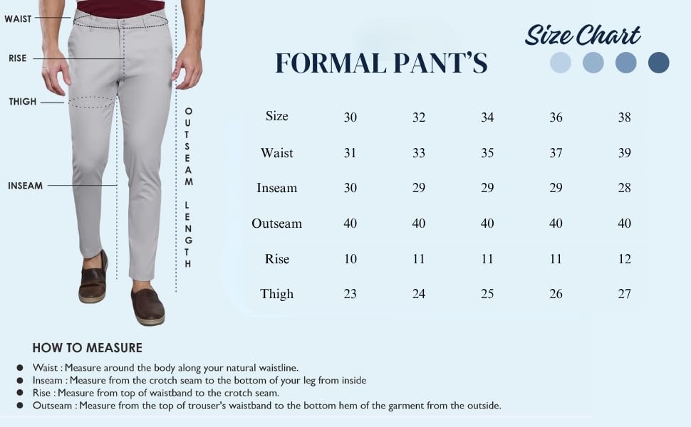 Jack and Jini Formal Pant for Men - Cotton - Image 3