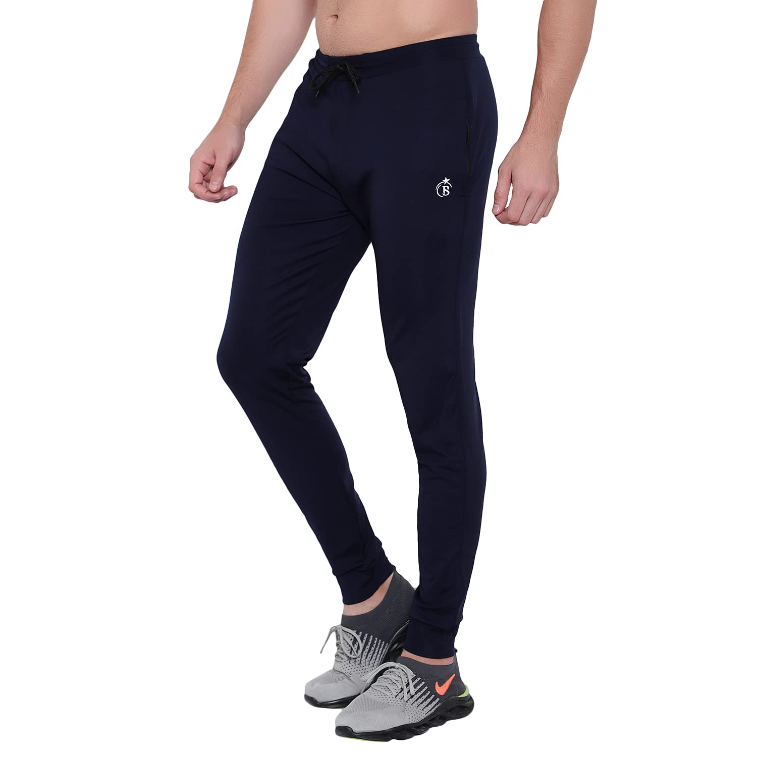 BLUE STAR SHARK Men's Track Pants - Blue - Image 2