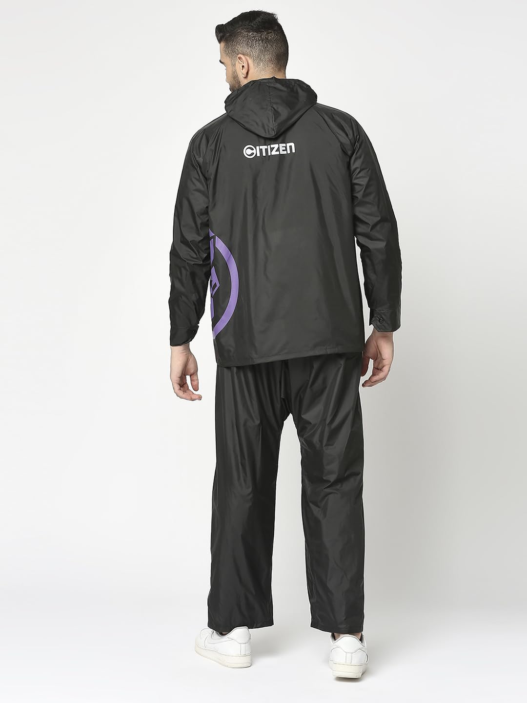 Citizen Black Panther Reversible Raincoat for Men - Image 2