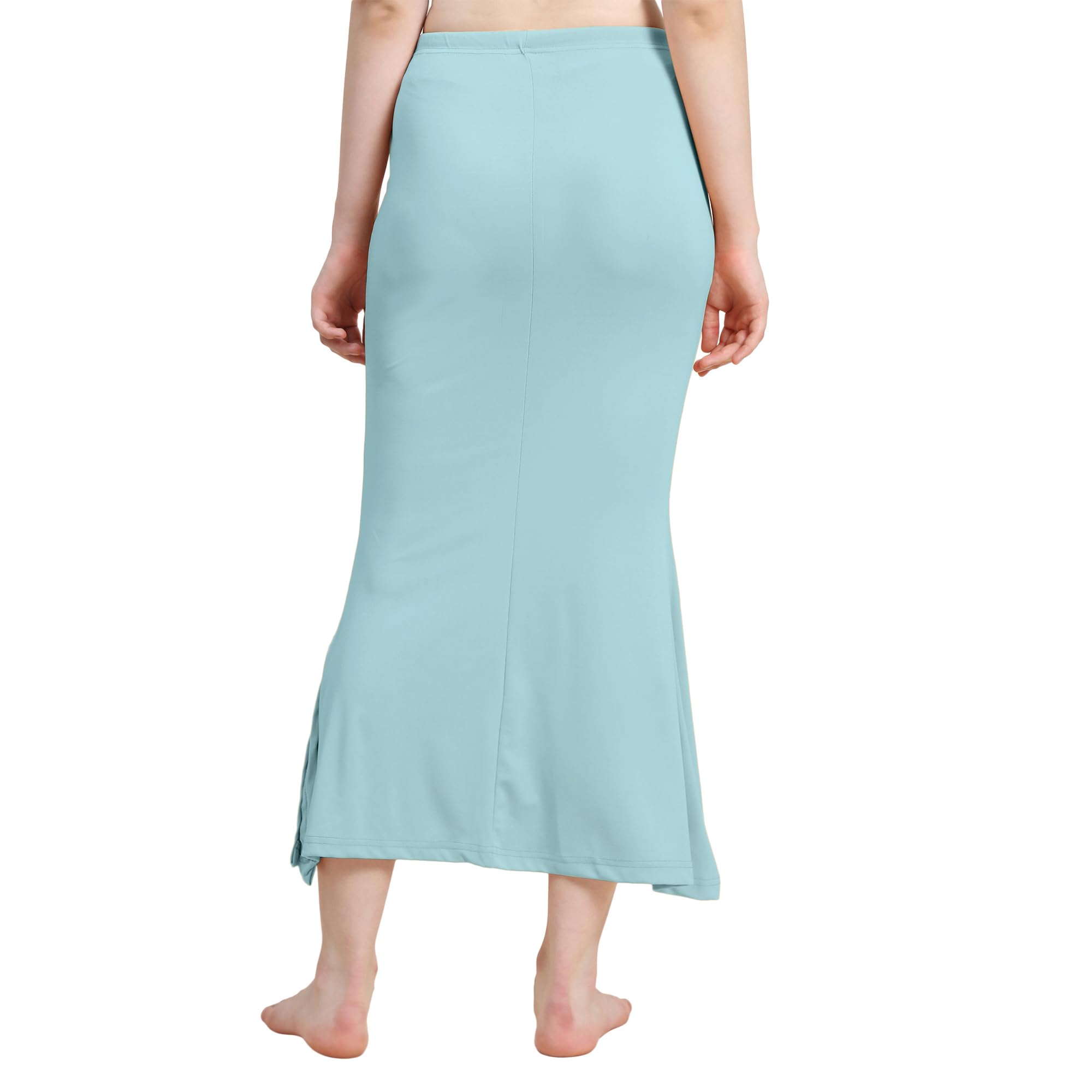 Anarva Saree Shapewear Petticoat for Women - Aqua Lycra - Image 4