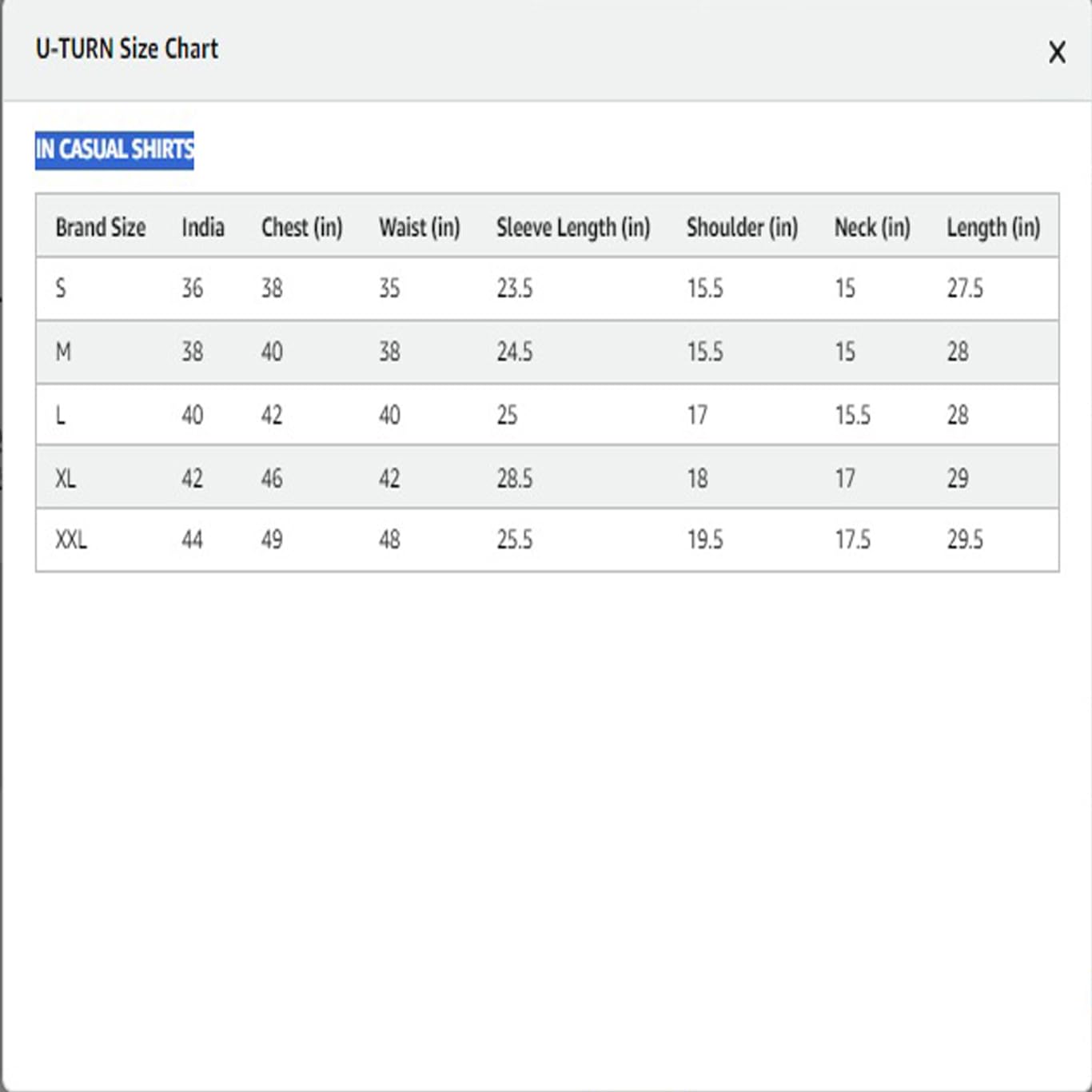 U-TURN Men's Cotton Formal Shirt - Orange - Image 5
