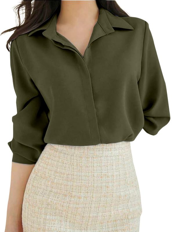 MORE N MORE TRENDZ Women's Korean Style Shirt