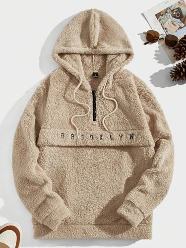 Lymio Unisex Khaki Hoodie Sweatshirt - Image 2