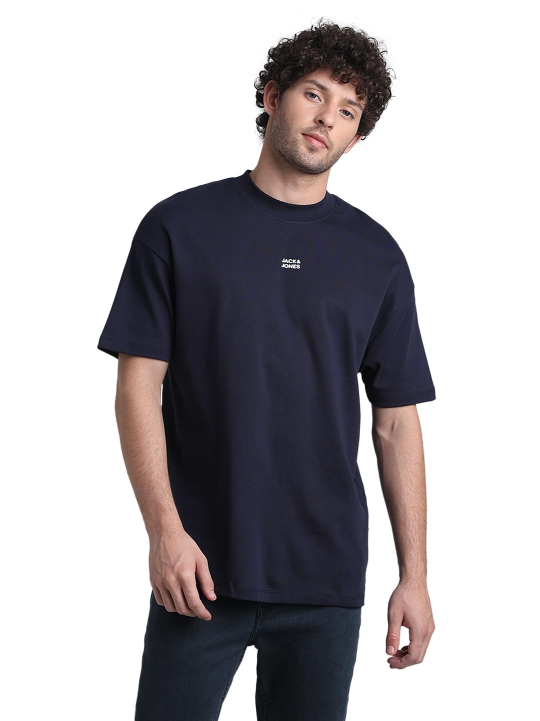 JACK & JONES Mens Blue T-Shirt