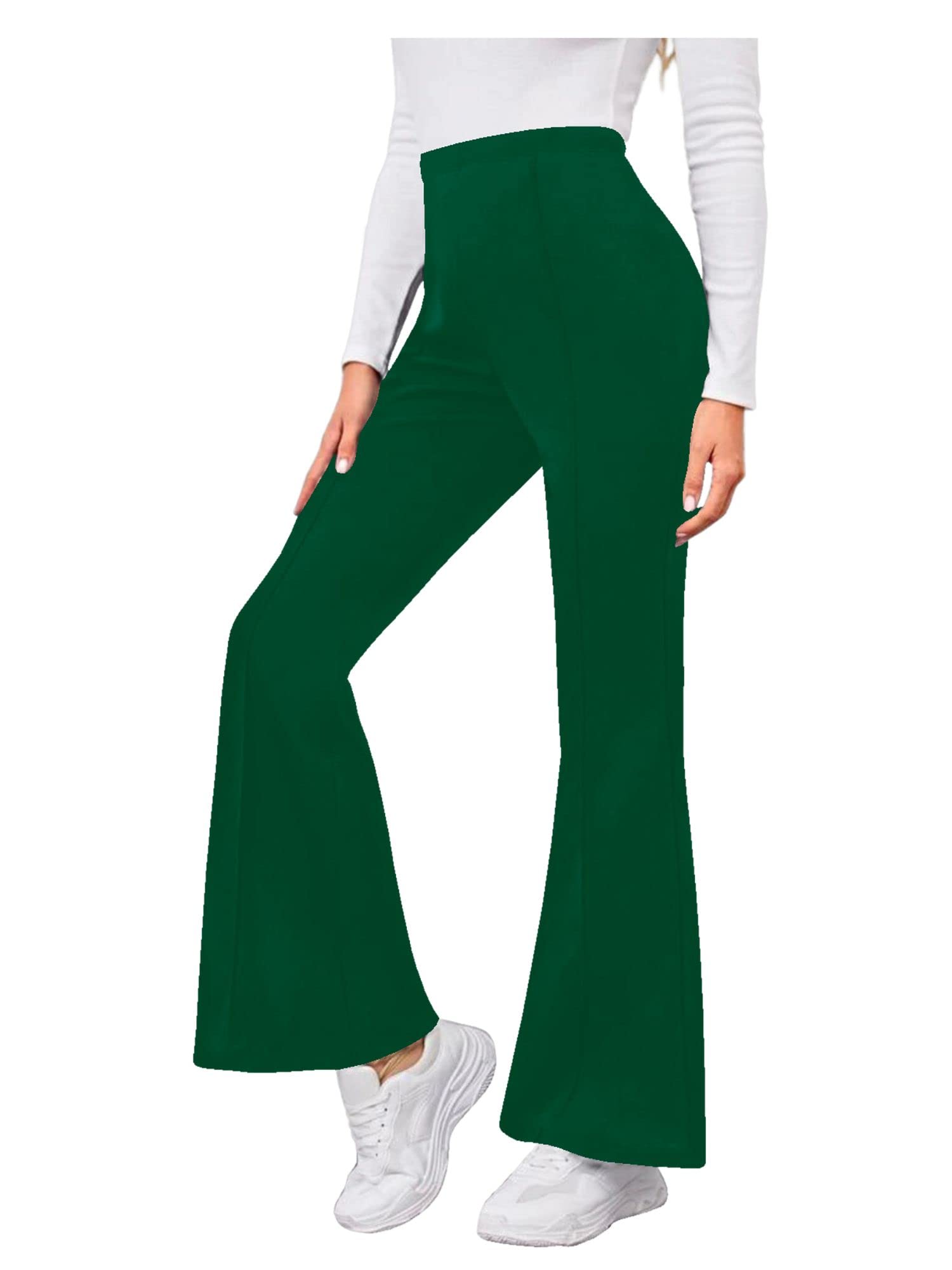 Dream Beauty Women Bell Bottom Trouser