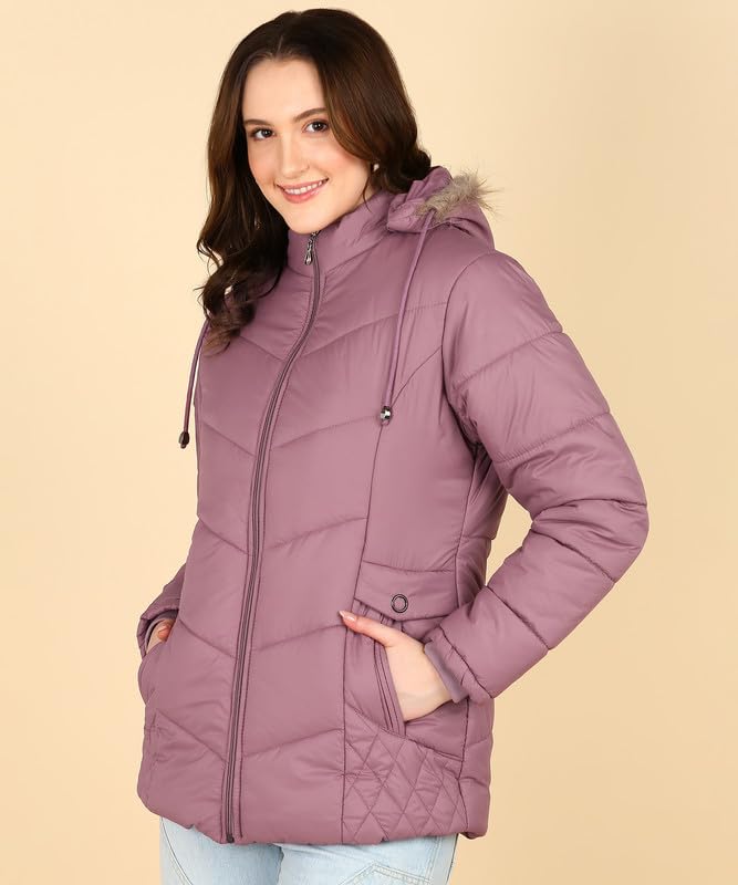 ELLIPSE Women's Lavender Nylon Jacket - Image 3