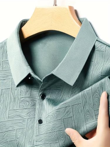 TOPLOT Men's Printed Polo T-Shirt - Image 4