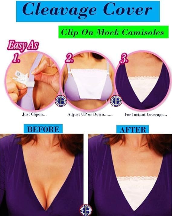 FITVERT Cotton Clip on Camisole for Women - Image 3