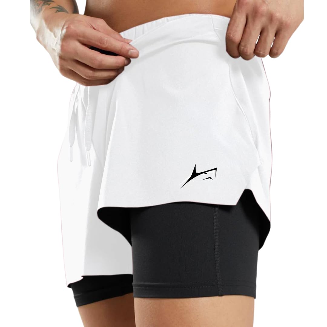 PROSHARX Men's Dual Layer Running Shorts - Image 5