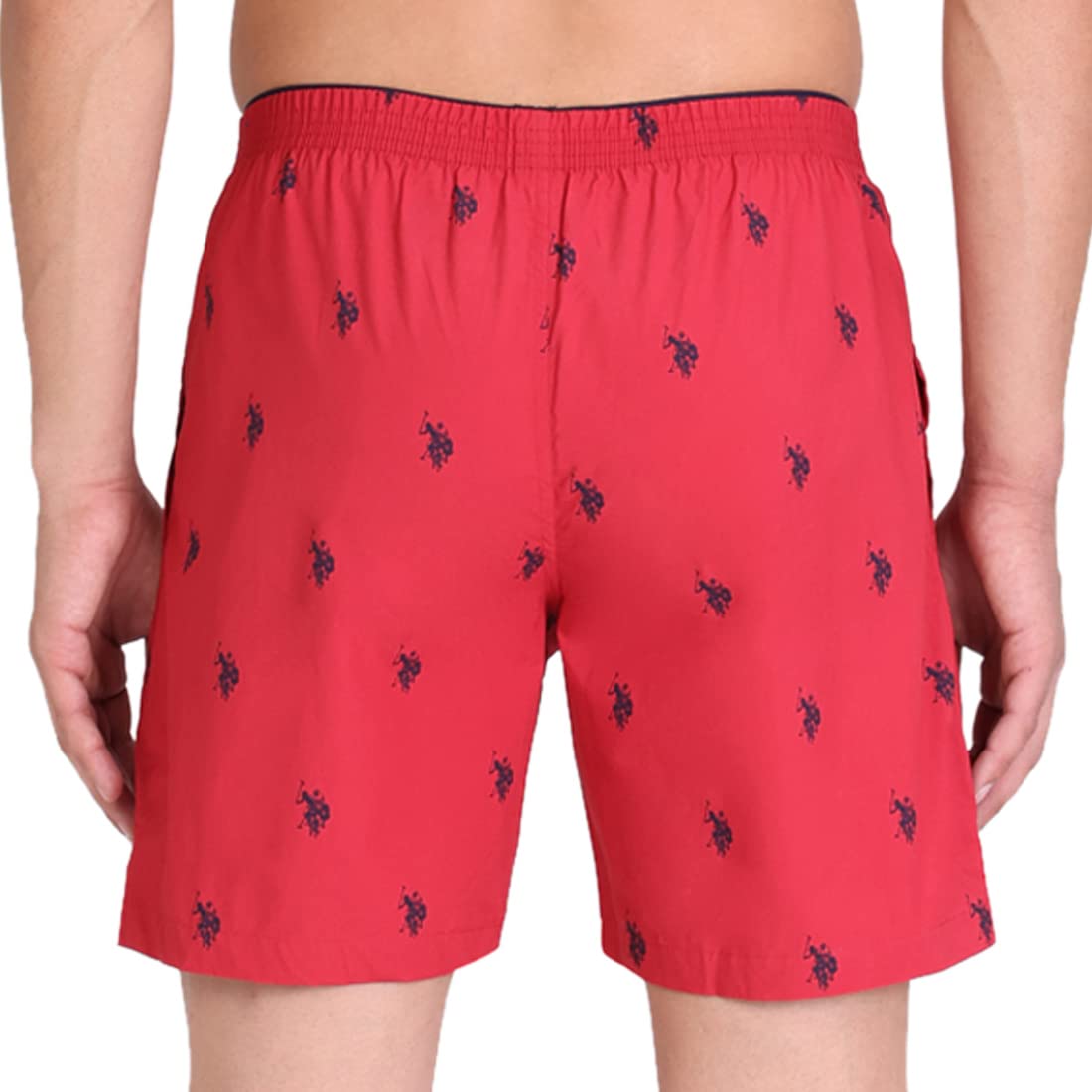 U.S. POLO ASSN Men Boxers - Rust - Image 3