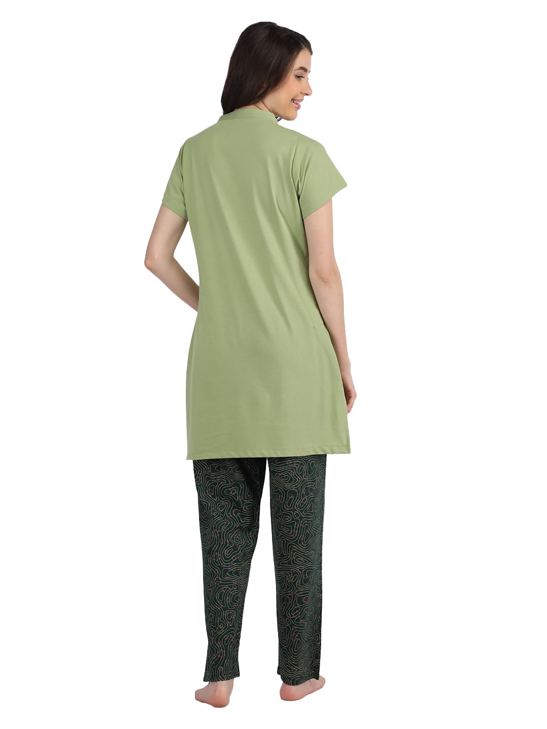 Duchess Women's Cotton Printed Night Suit - Image 3