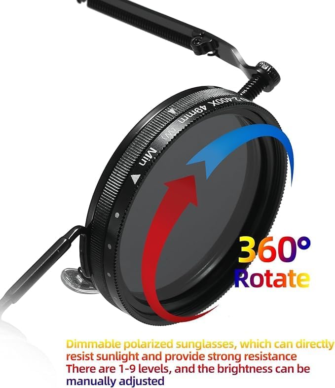 Jones Smart Photochromic Polarized Sunglasses - Black - Image 4