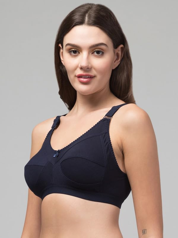 Cotton T-Shirt Bra for Women - Wirefree - Image 3