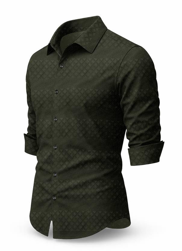 SOLY CLOTHING Men's Linen Cotton Shirt - Image 3