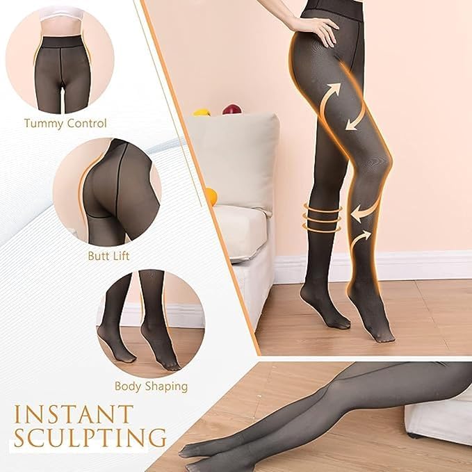 Prixelo Women's Thermal Leggings - Multicolor - Image 4