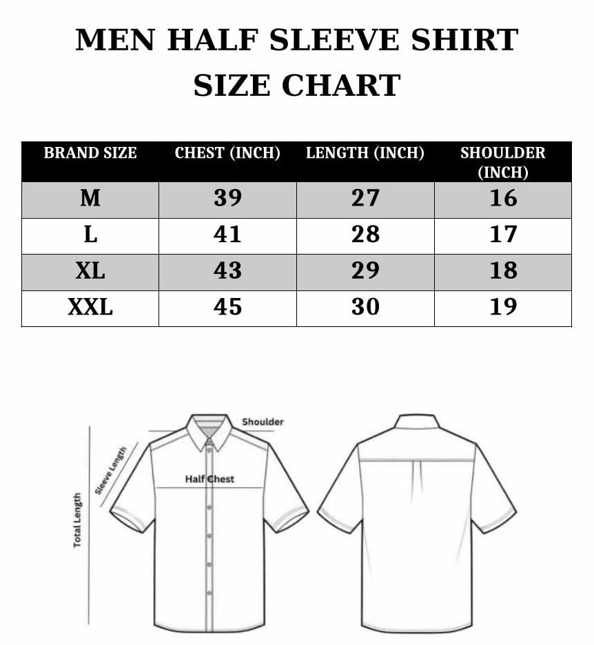 Parcel Yard Men's Casual Shirt - Black - Image 2