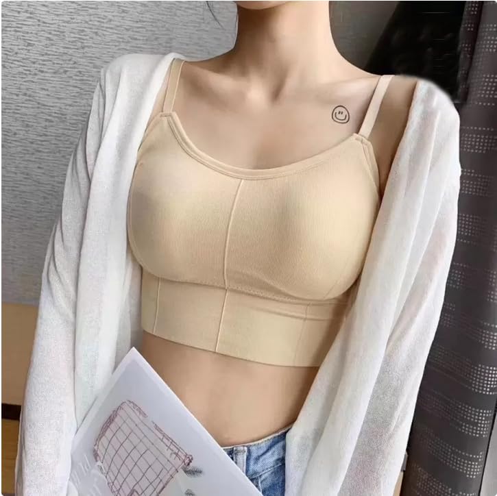 BRAAFEE Girls Cotton Sports Bra - Multicolor - Image 5