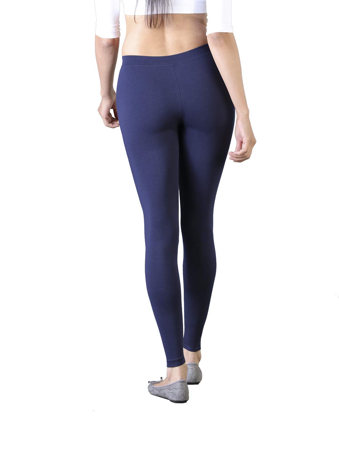 TWIN BIRDS Tailored Cut Classic Fit Navy Cotton - Image 5