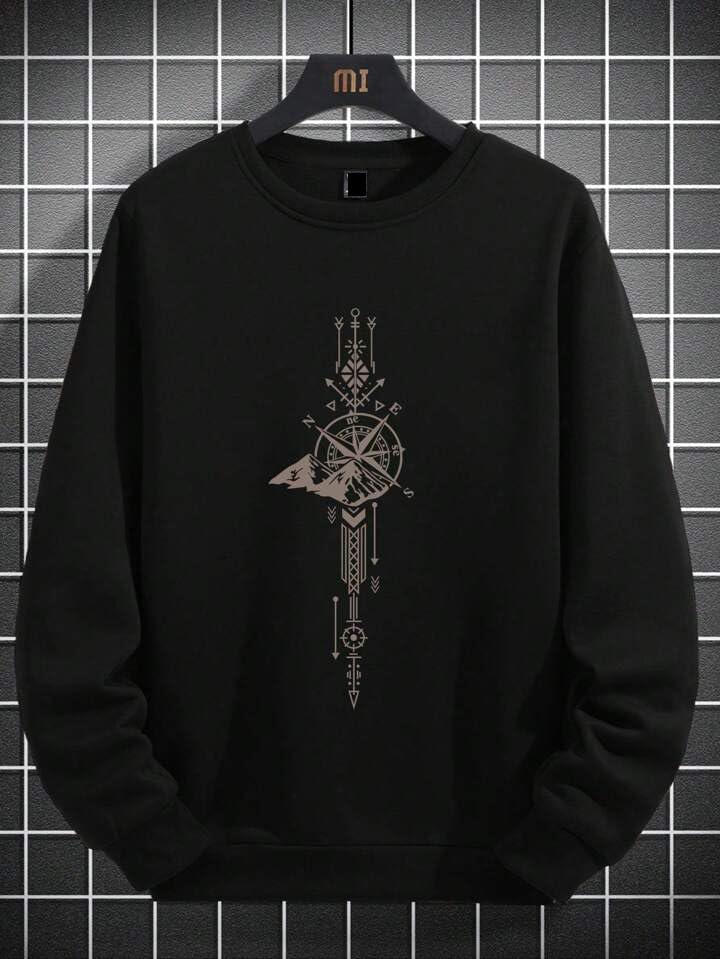 TAGAS Men's Vintage Mountain Sweatshirt - Image 3