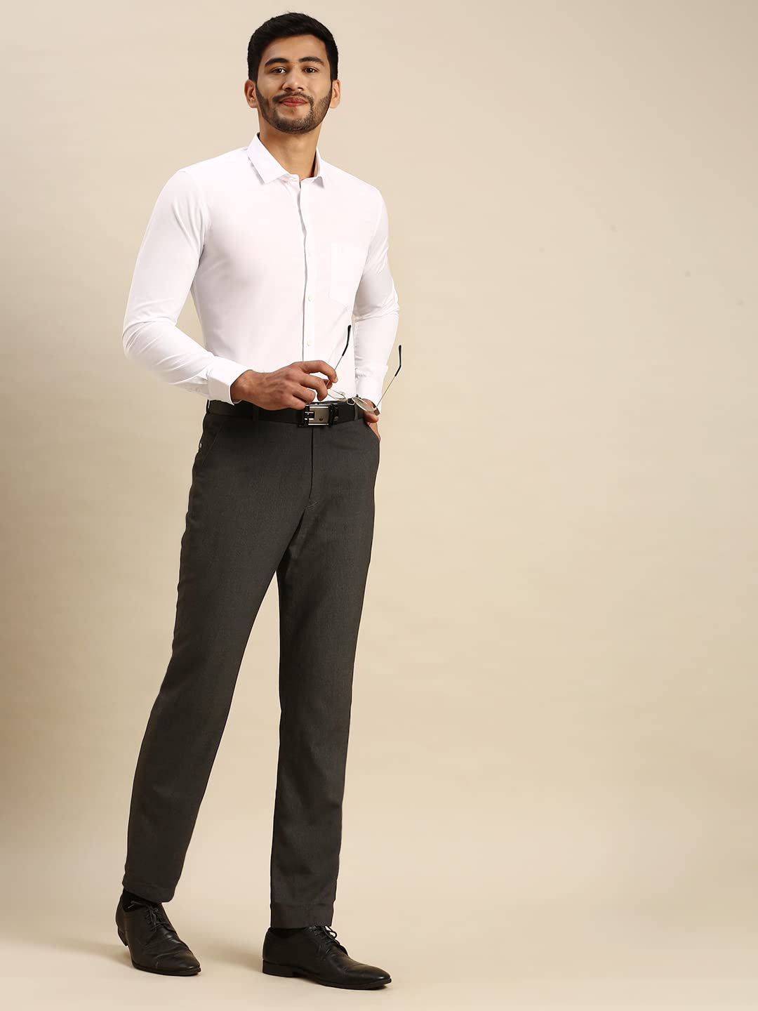 RAMRAJ Cotton Shirt for Men - White - Image 4
