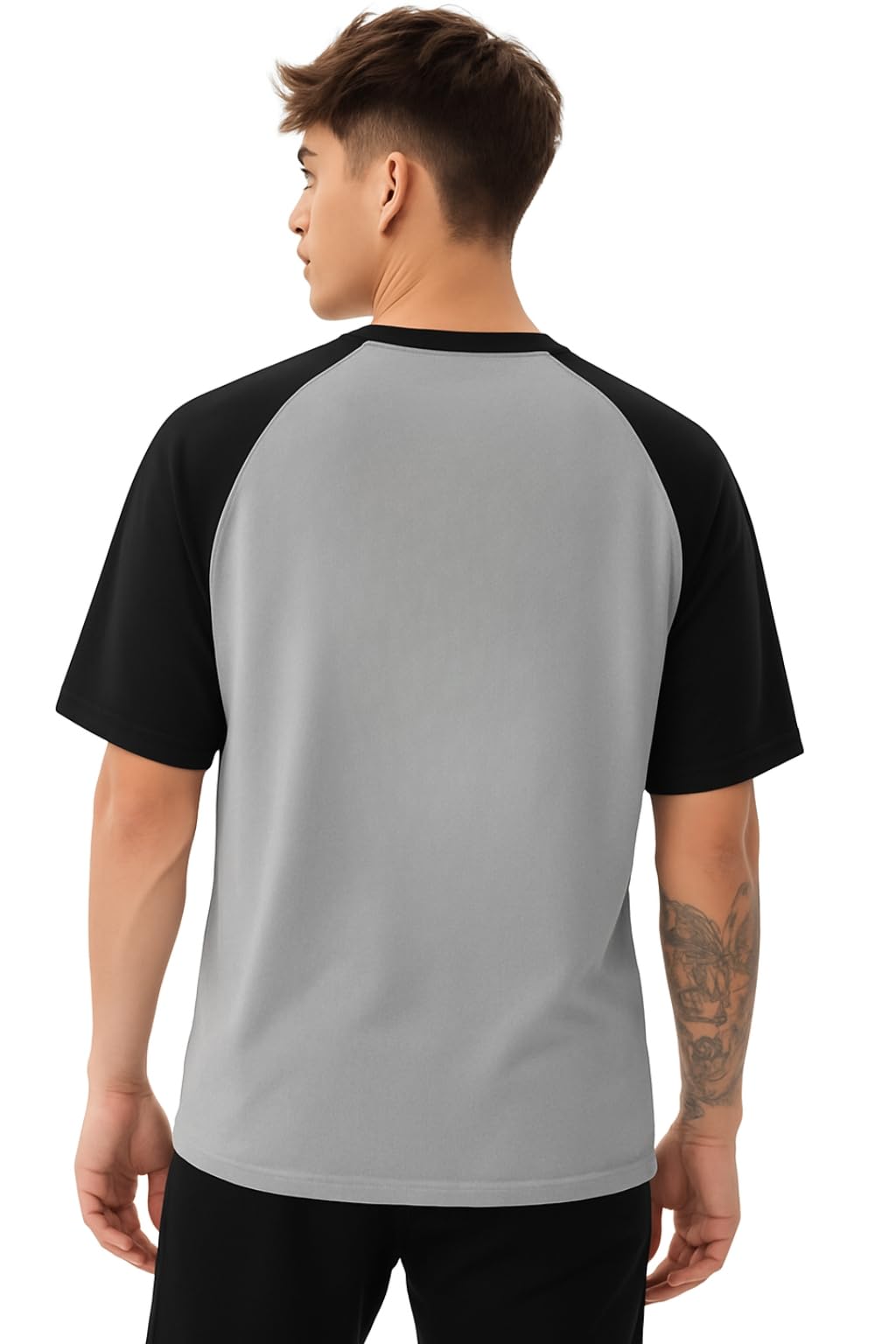 LEOTUDE Men's Oversized Tshirt - Multicolour - Image 3