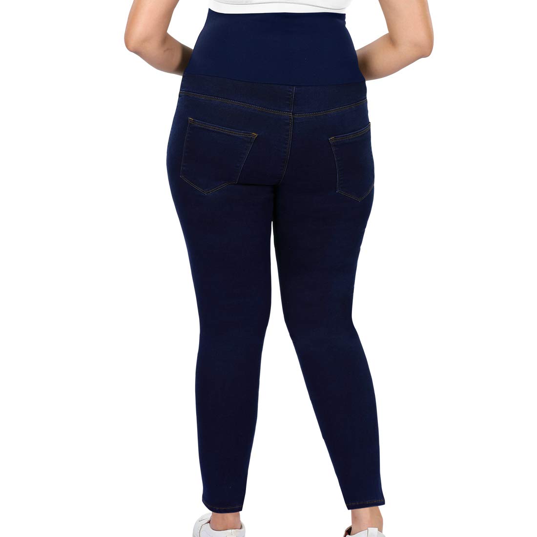 dermawear Women Shapewear Denim Jeans - Navy Blue - Image 2