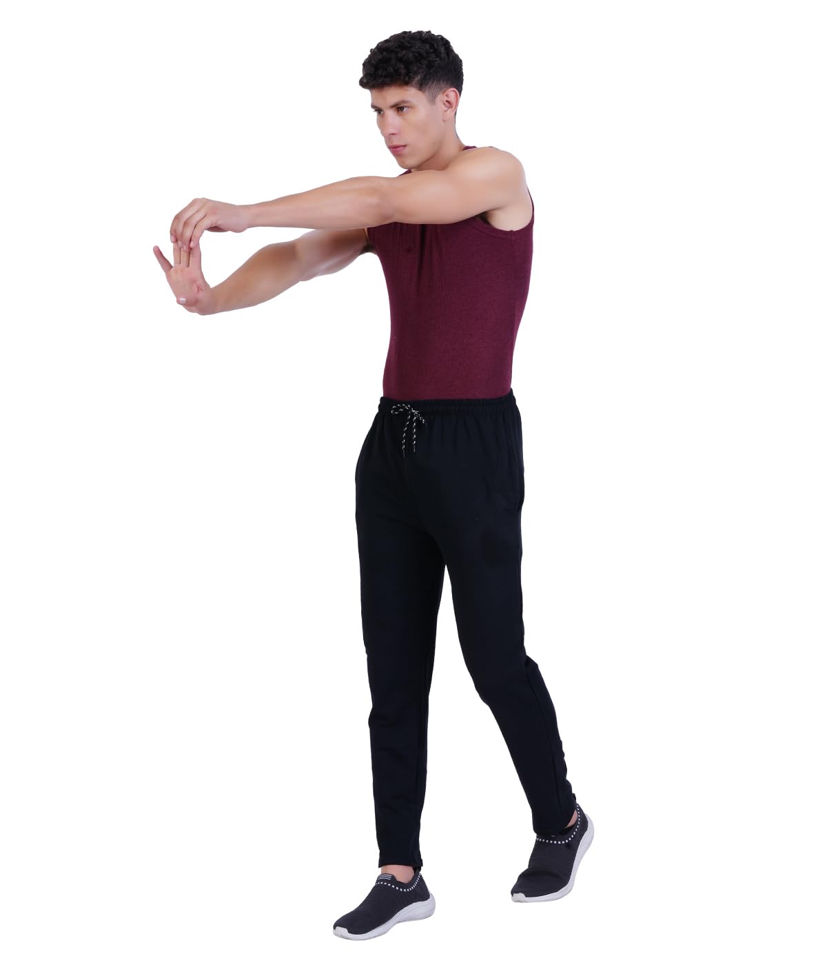 Quixel Men's Black Track Pant - Image 2
