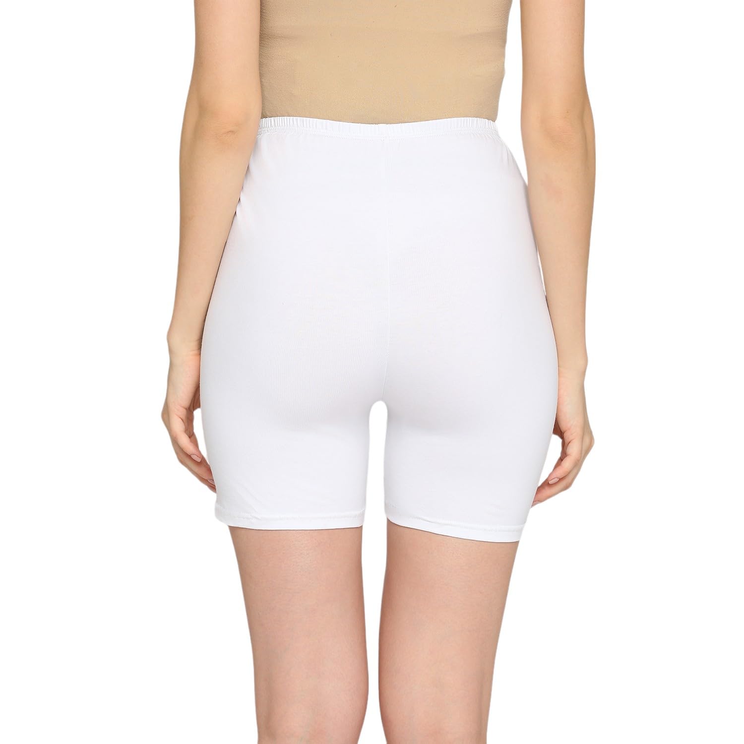 Evamomies Maternity Shorts for Women - Black & White - Image 4