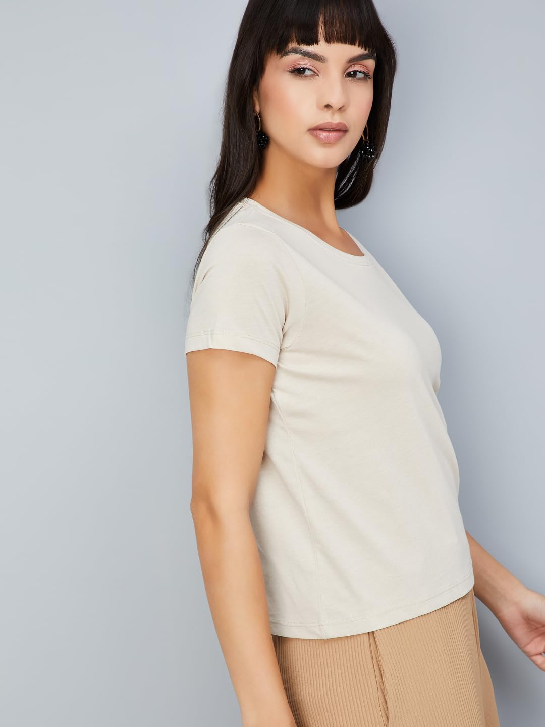 Max Women's T-Shirt - Beige - Image 5