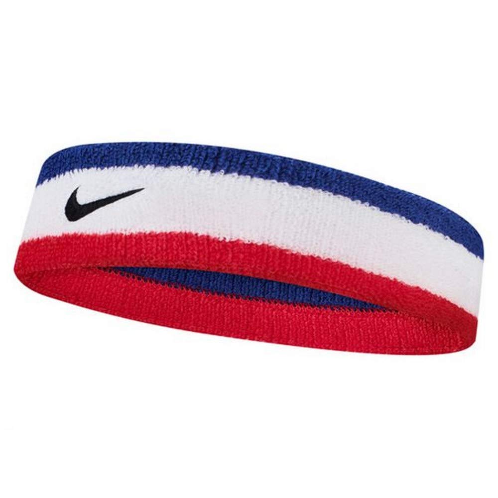 NIKE Swoosh Cotton Headband Royal Blue - Image 4