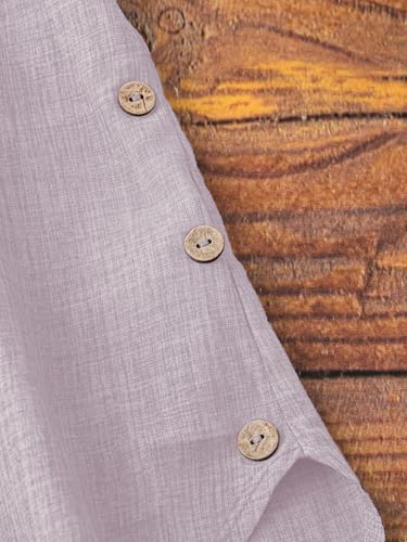 TADKEE Women's Flared Tunic Top - Purple - Image 3