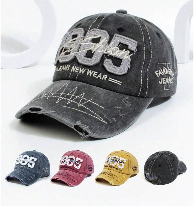 Handcuffs Grey Cotton Baseball Cap for Unisex - Image 4