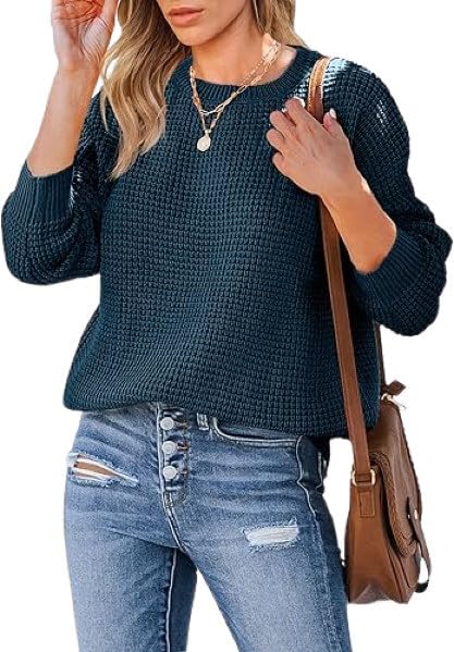 ColorChakra Teal Wool Sweater for Women