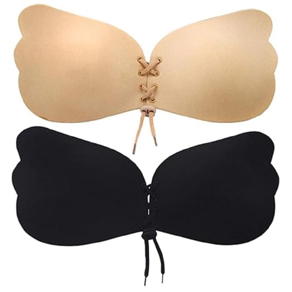 GarbGlide Invisible Sticky Strapless Bra - Nude