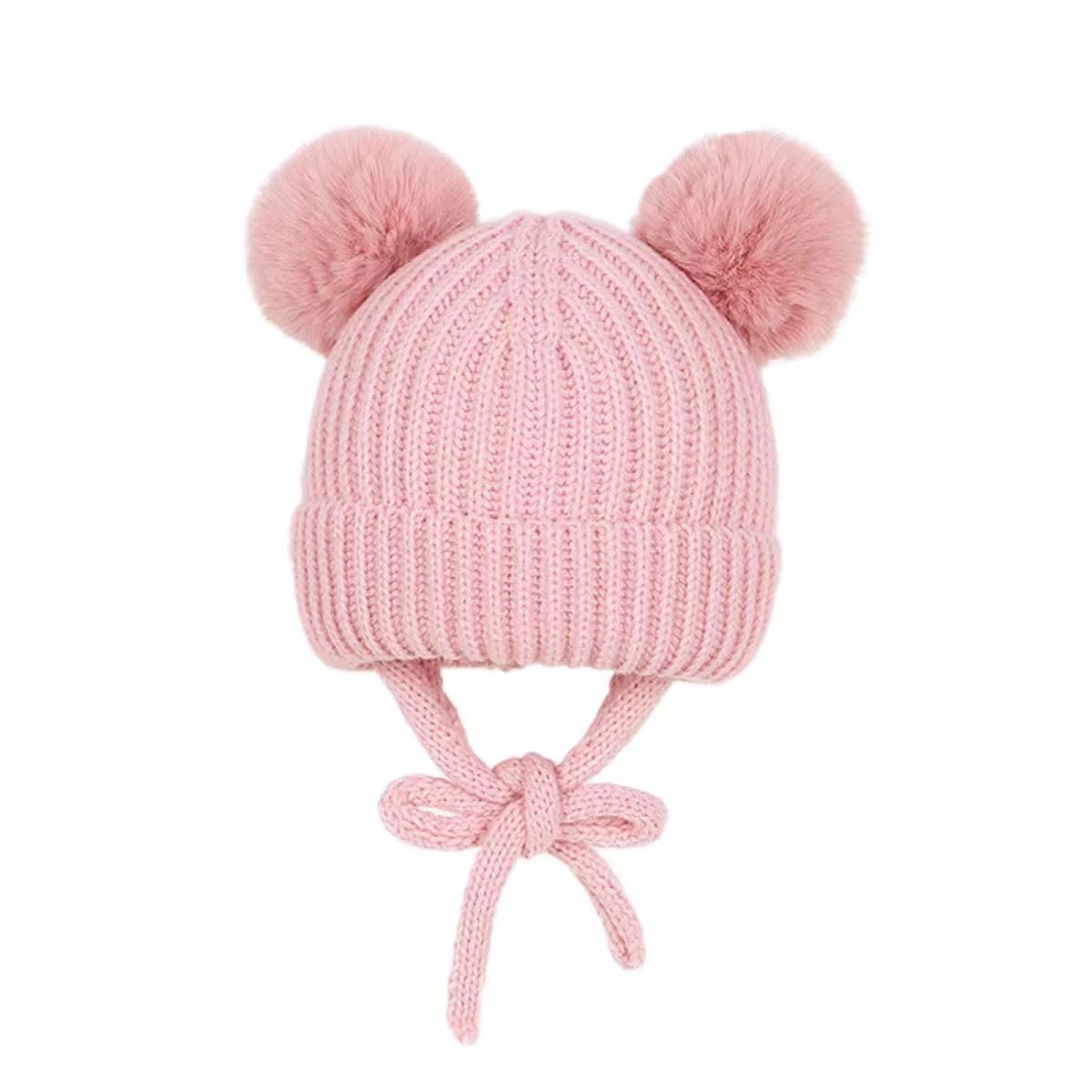 Adorazone Baby Winter Beanie with Fur