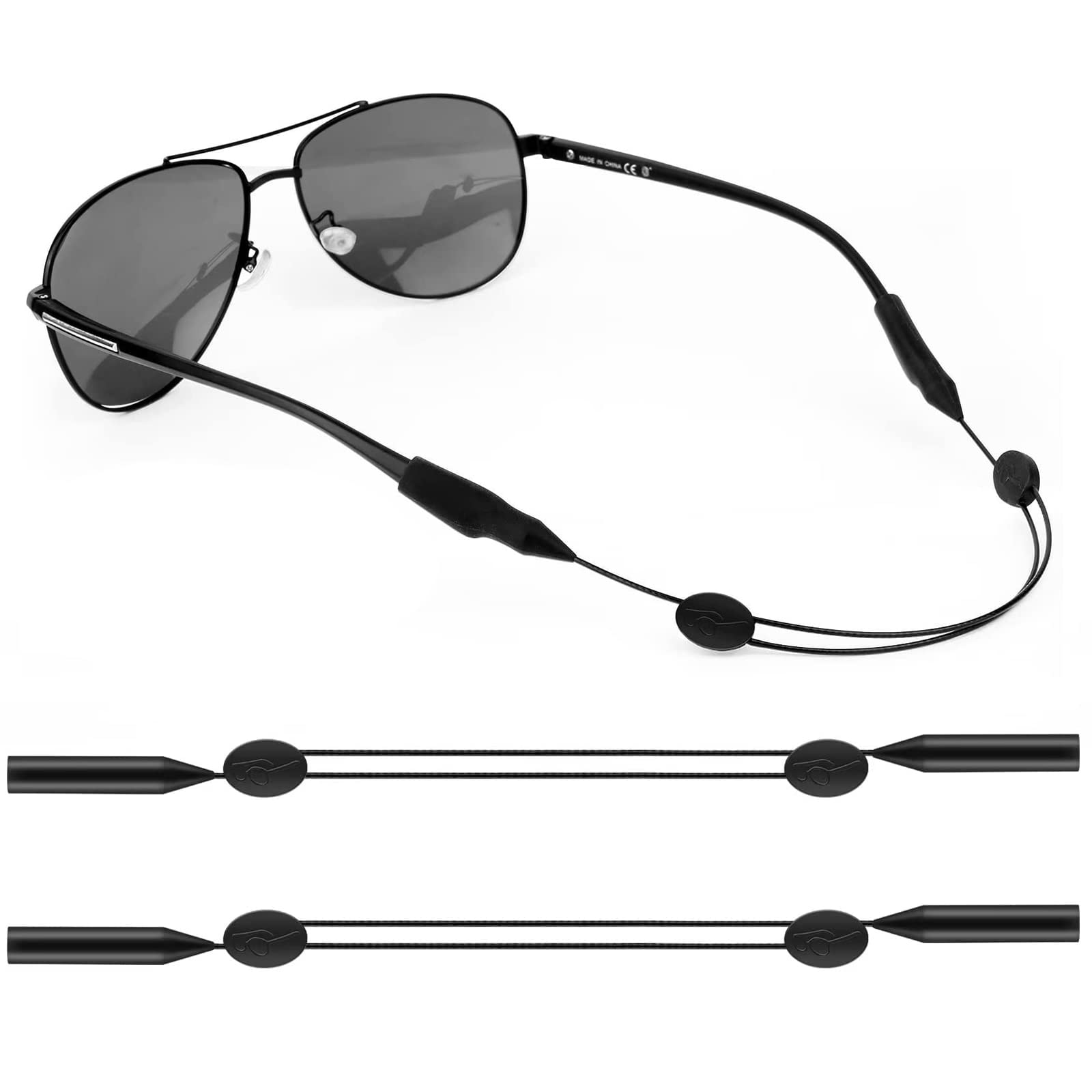 GarbGlide Adjustable Eyeglass Strap Anti-slip