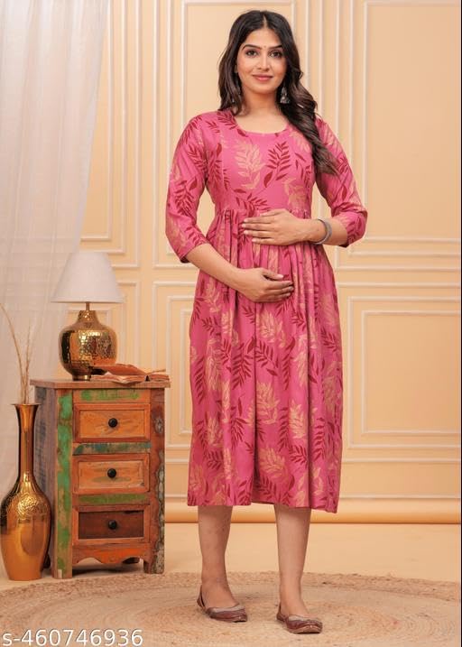 RAINDROP Maternity Kurti with Nursing Zip - Image 4