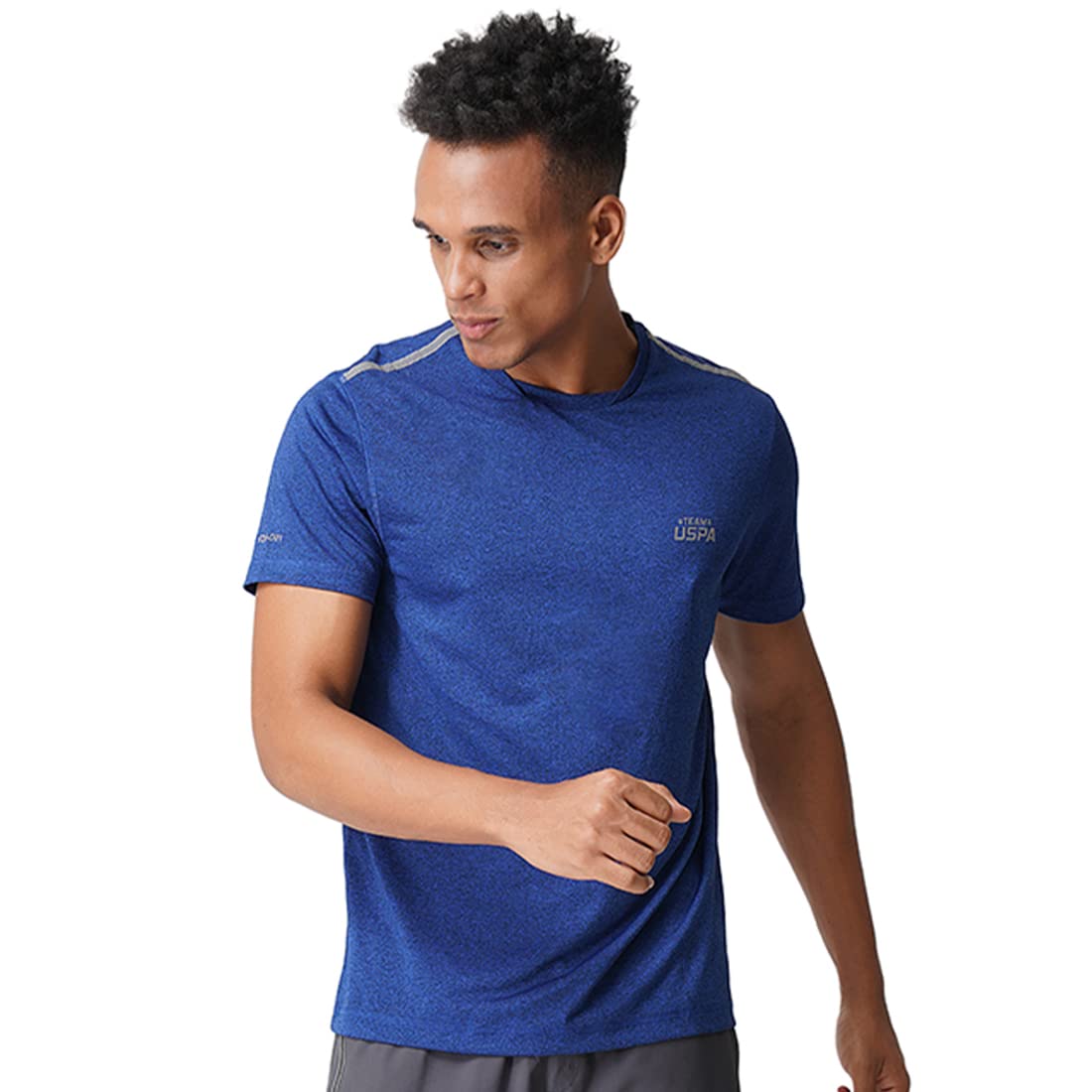 U. S. POLO ASSN. Men Reflective Logo T-Shirt - Blue