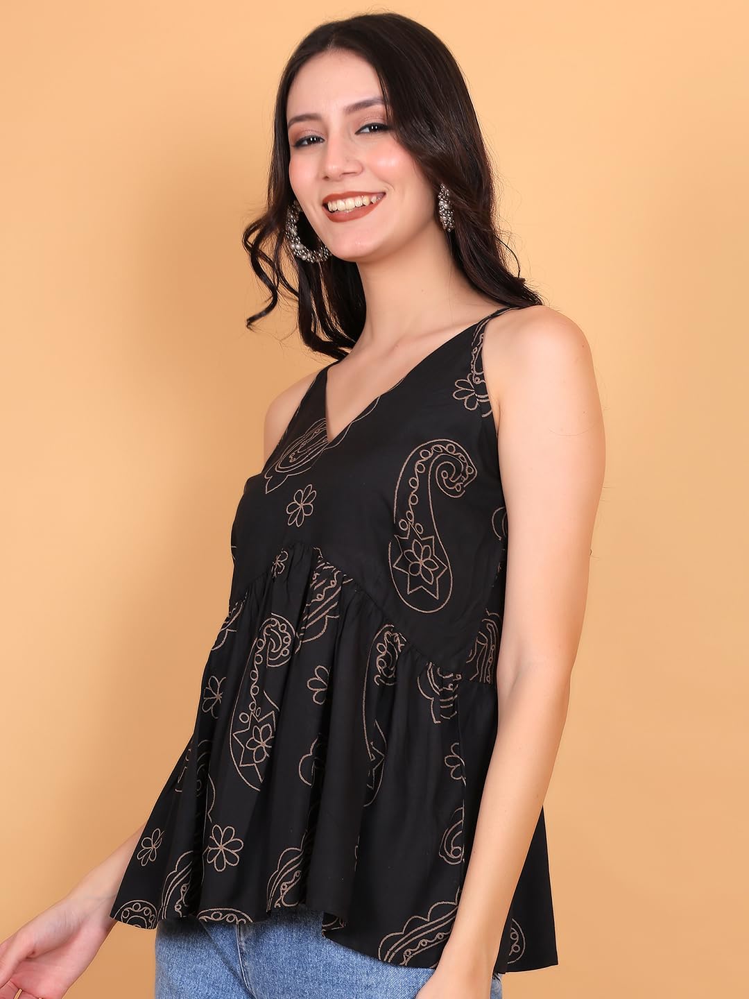 FIMS Rayon Short Kurti for Women - Image 3