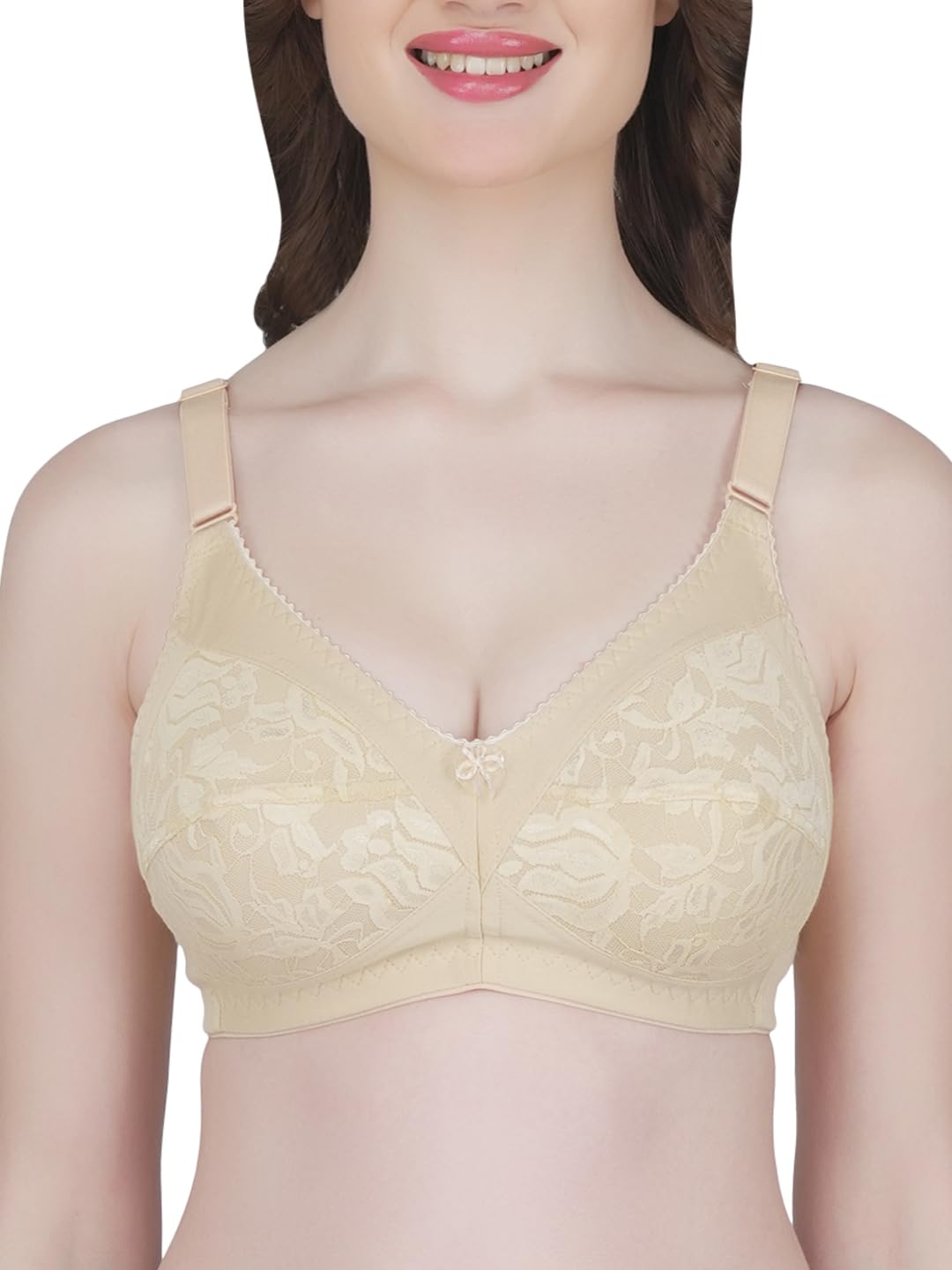 Eve's Beauty Full Coverage Bra - Skin