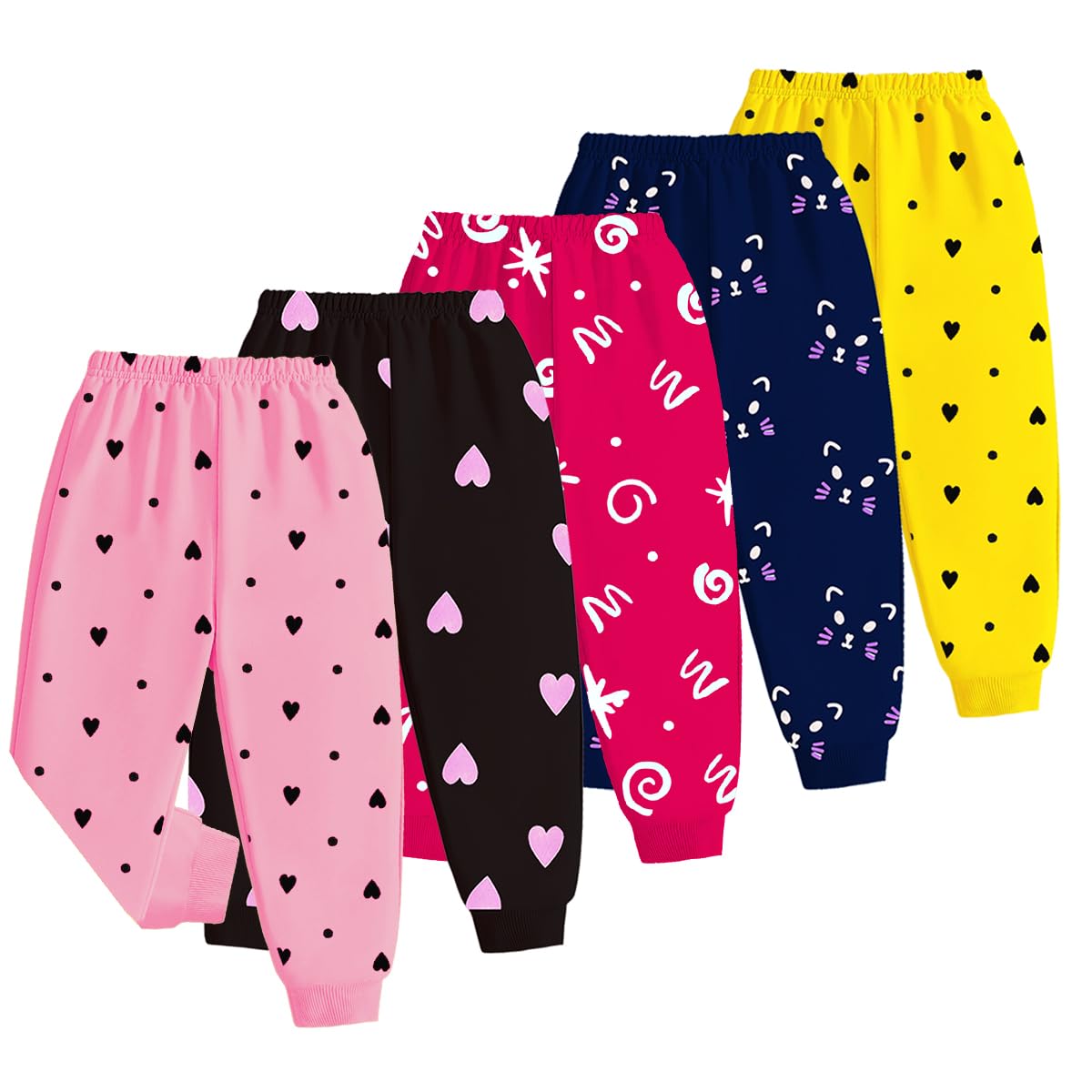 Kuchipoo Girls Pyjamas - Multicolor